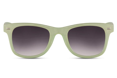 Heart-shaped sunglasses with pink lenses
